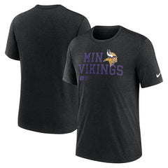NFL Minnesota Vikings Overlap Lockup Tri-Blend T-Shirt