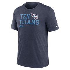 NFL Tennessee Titans Overlap Lockup Tri-Blend T-Shirt
