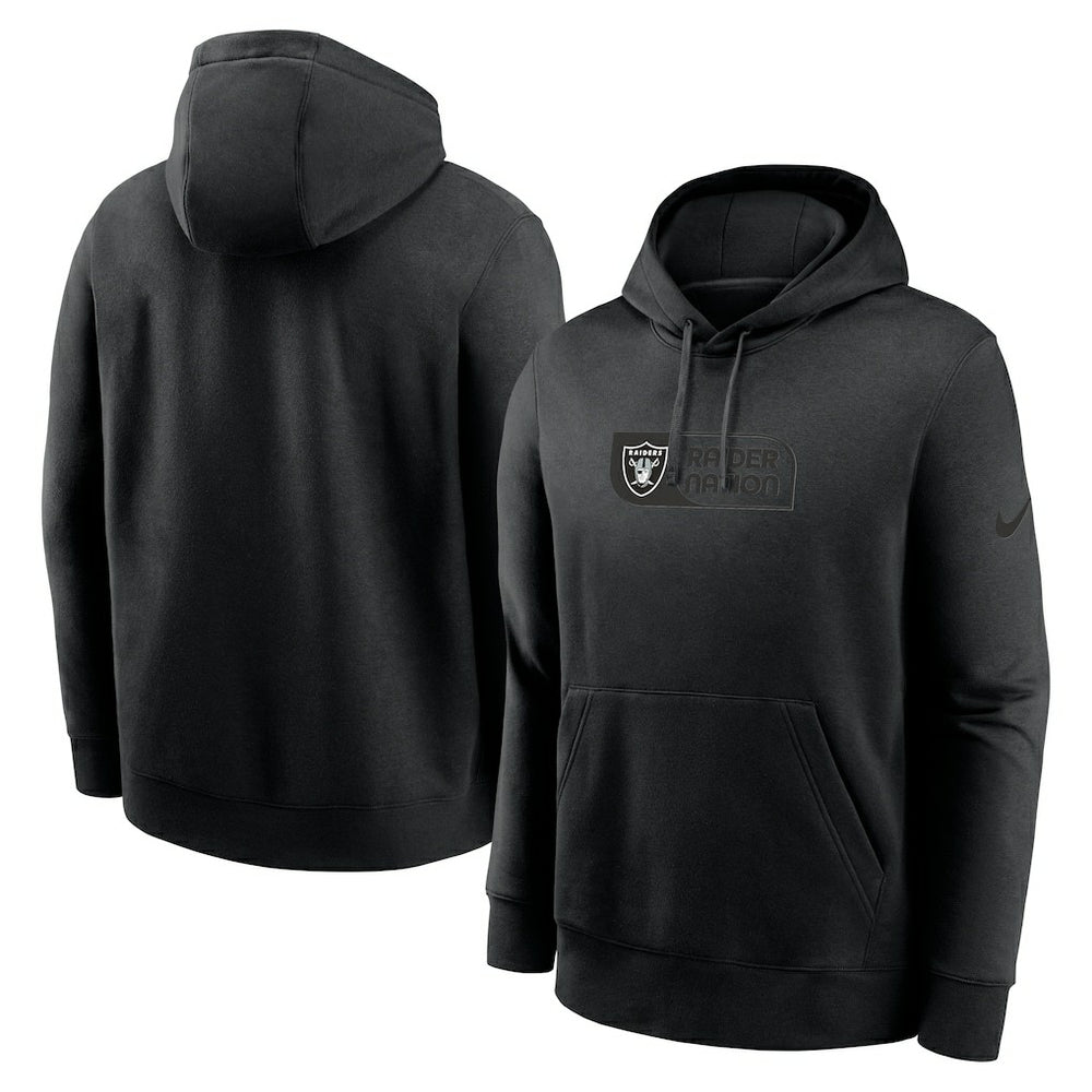 NFL Las Vegas Raiders Edge Pack French Terry Club Pullover Hoodie