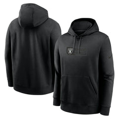 NFL Las Vegas Raiders Edge Pack French Terry Club Pullover Hoodie