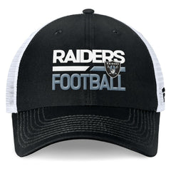 NFL Las Vegas Raiders Upper Trucker Adjustable Hat