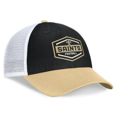 NFL New Orleans Saints Bench Trucker Adjustable Hat