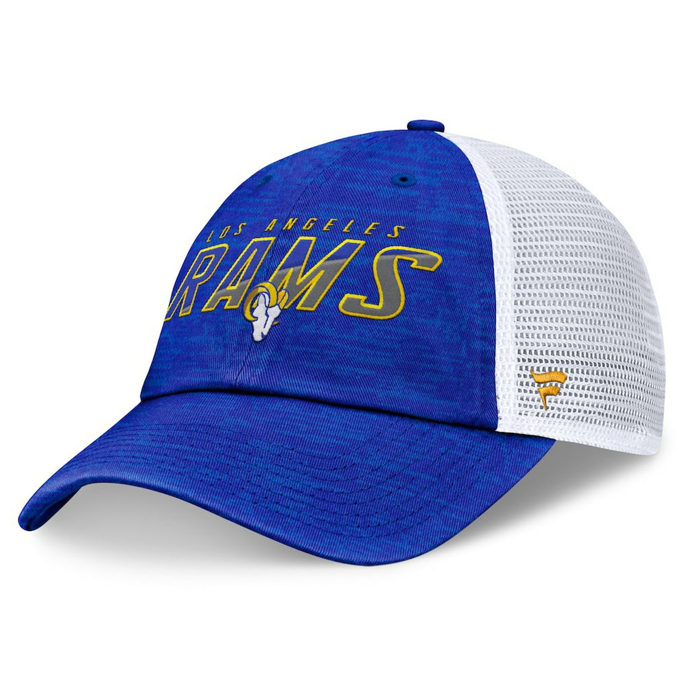 NFL Los Angeles Rams Challenge Trucker Adjustable Hat