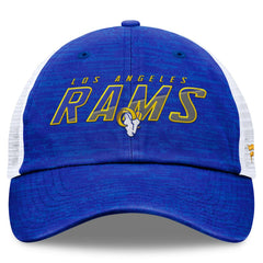 NFL Los Angeles Rams Challenge Trucker Adjustable Hat