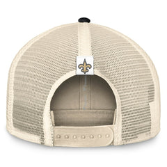 NFL New Orleans Saints Diamond Stripe Trucker Adjustable Hat