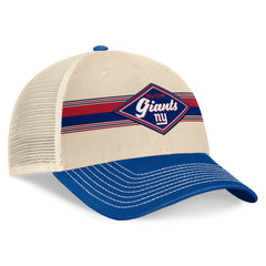NFL New York Giants Diamond Stripe Trucker Adjustable Hat
