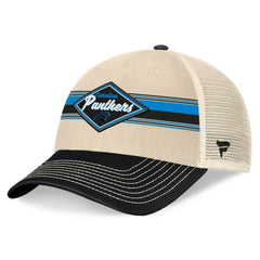 NFL Carolina Panthers Diamond Stripe Trucker Adjustable Hat
