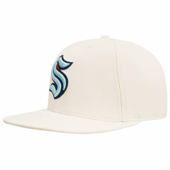 Seattle Kraken Pro Standard Retro Classic Logo Snapback Hat