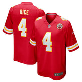 NFL Kansas City Chiefs Rashee Rice Game Jersey