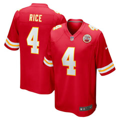 NFL Kansas City Chiefs Rashee Rice Game Jersey