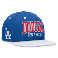 Los Angeles Dodgers Fundamental Bold Snapback Hat - Royal/White