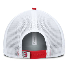 Boston Red Sox Fundamental Foam Front Snapback Hat - Navy/White