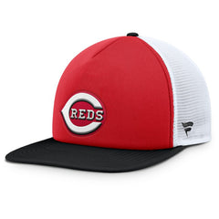 Cincinnati Reds Fundamental Foam Front Snapback Hat - Red/Black
