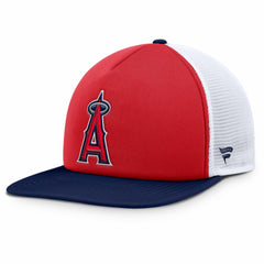 Los Angeles Angels Fundamental Foam Front Snapback Hat - Red/White