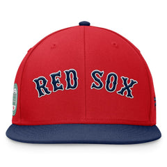 Boston Red Sox Fundamental Two-Tone Fitted Hat - Red