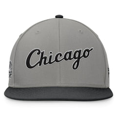 Chicago White Sox Fundamental Two-Tone Fitted Hat - Gray
