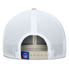 Chicago Cubs Heritage Light Khaki A-Frame Adjustable Hat - Khaki
