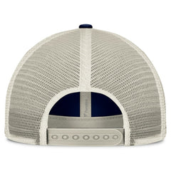 New York Yankees Heritage Stripe Trucker Adjustable Hat - Navy/Natural
