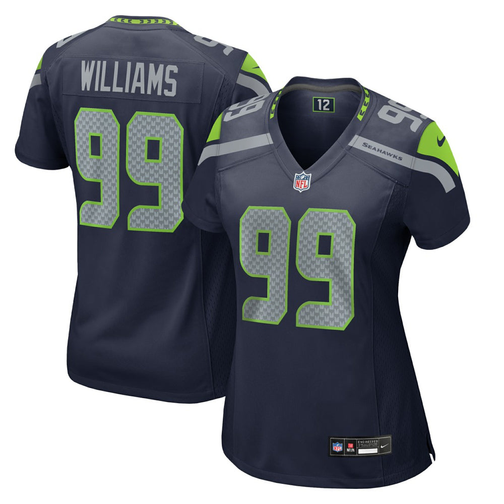 NFL Seattle Seahawks Leonard Williams Women's Team Game Jersey