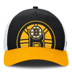 Boston Bruins Fanatics Authentic Pro A-Frame Rink Adjustable Hat
