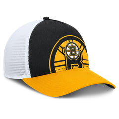 Boston Bruins Fanatics Authentic Pro A-Frame Rink Adjustable Hat