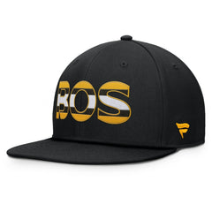 Boston Bruins Fanatics Authentic Pro Rink Snapback Hat