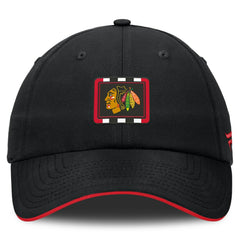 Chicago Blackhawks Fanatics Authentic Pro Ripstop Adjustable Hat
