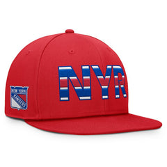 New York Rangers Fanatics Authentic Pro Team Rink Snapback Hat