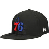 Philadelphia 76ers Blackout Shadow Logo 59FIFTY Fitted Hat - Black | New Era online