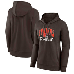 NFL Cleveland Browns Women's Victory Script Pullover Hoodie
