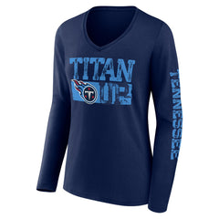NFL Tennessee Titans Hometown Sweep Long Sleeve V-Neck T-Shirt