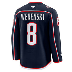 Zach Werenski Columbus Blue Jackets Fanatics Home Premium Jersey