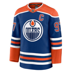 Connor McDavid Edmonton Oilers Fanatics Home Premium Jersey