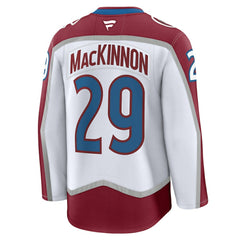 Nathan MacKinnon Colorado Avalanche Fanatics Away Premium Jersey