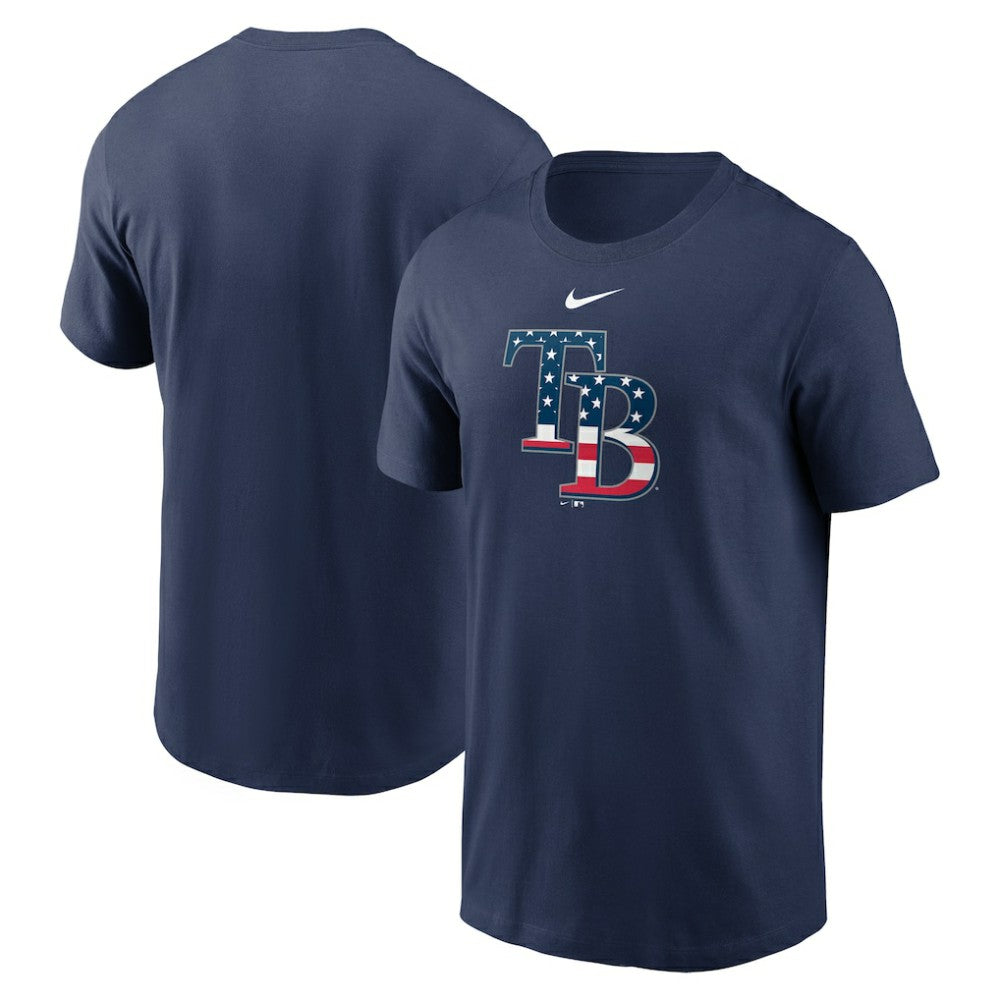Tampa Bay Rays Americana T-Shirt - Navy | Nike