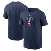 Texas Rangers Americana T-Shirt - Navy | Nike