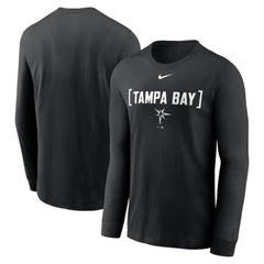 Tampa Bay Rays Local Nickname Long Sleeve T-Shirt - Black | Nike