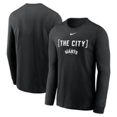 San Francisco Giants Local Nickname Long Sleeve T-Shirt - Black | Nike