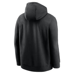 Pittsburgh Pirates Fashion Club Pullover Hoodie - Black | Nike