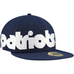NFL New England Patriots Checkered Undervisor 59FIFTY Fitted Hat