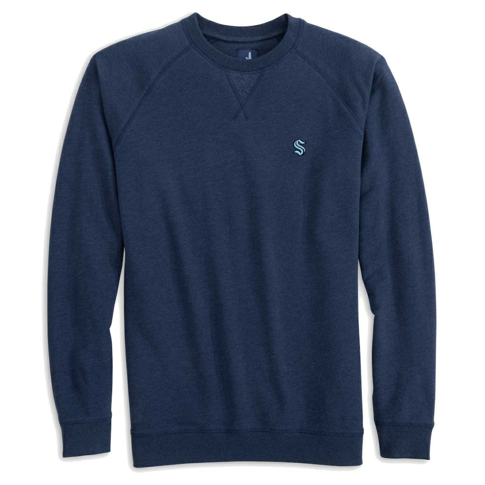 Seattle Kraken johnnie-O Freeman Tri-Blend Raglan Pullover Sweatshirt