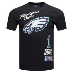 NFL Philadelphia Eagles Jalen Hurts Pro Standard Fast Lane Name & Number Player T-Shirt