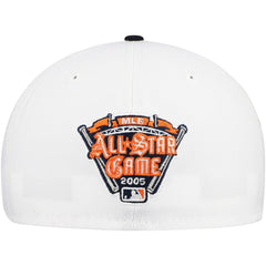 Detroit Tigers Major Sidepatch 59FIFTY Fitted Hat - White/Navy | New Era