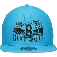 Boston Red Sox Neon Golfer Snapback Hat - Blue | New Era