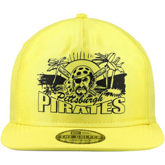 Pittsburgh Pirates Neon Golfer Snapback Hat - Yellow | New Era