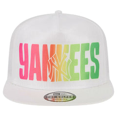 New York Yankees Spring Spectrum Golfer Snapback Hat - White | New Era