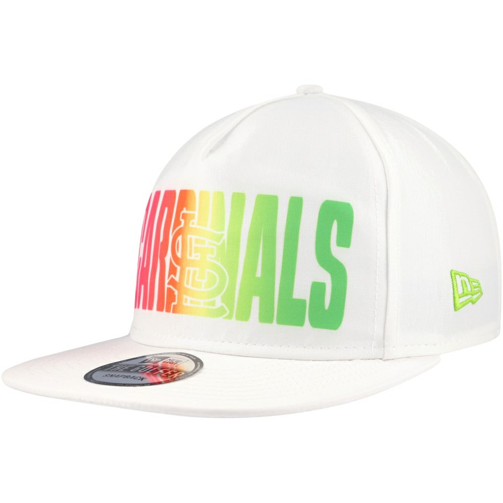 St. Louis Cardinals Spring Spectrum Golfer Snapback Hat - White | New Era