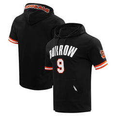 NFL Cincinnati Bengals Joe Burrow Pro Standard Player Name & Number Hoodie T-Shirt
