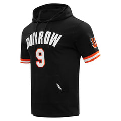 NFL Cincinnati Bengals Joe Burrow Pro Standard Player Name & Number Hoodie T-Shirt