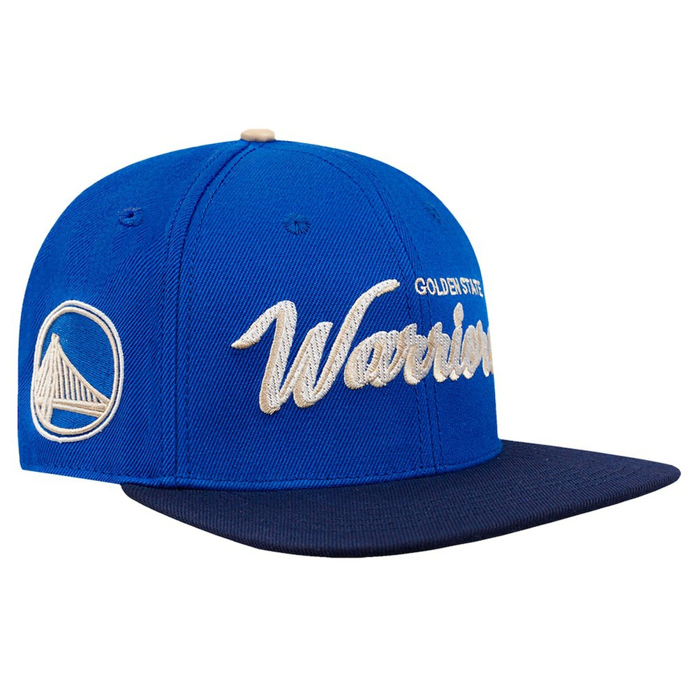 Golden State Warriors Pro Standard Legacy Snapback Hat sale - Royal/Navy online